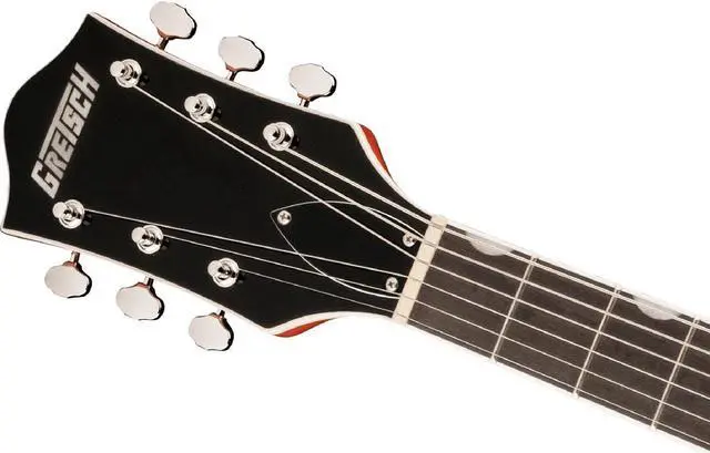 Alt view image 5 of 6 - Gretsch G5420LH Electromatic Classic Hollow Body Single-Cut Left-Handed Electric Guitar, Orange Stain