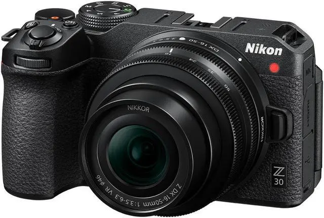 Alt view image 5 of 12 - Nikon Z 30 DX-Format Mirrorless Camera with NIKKOR Z DX 16-50mm f/3.5-6.3 VR Zoom Lens