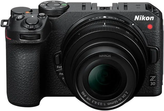 Alt view image 7 of 12 - Nikon Z 30 DX-Format Mirrorless Camera with NIKKOR Z DX 16-50mm f/3.5-6.3 VR Zoom Lens