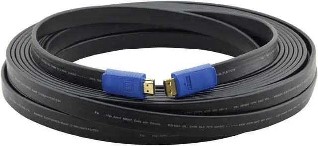Alt view image 2 of 2 - KRAMER ELECTRONICS 97-01014035 FLAT HDMI MALE - MALE CABLE WITH ETHERNET 35