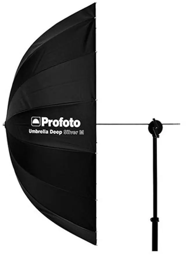 Alt view image 2 of 4 - Profoto Deep and Parabolic 41" Umbrella, Medium, Silver