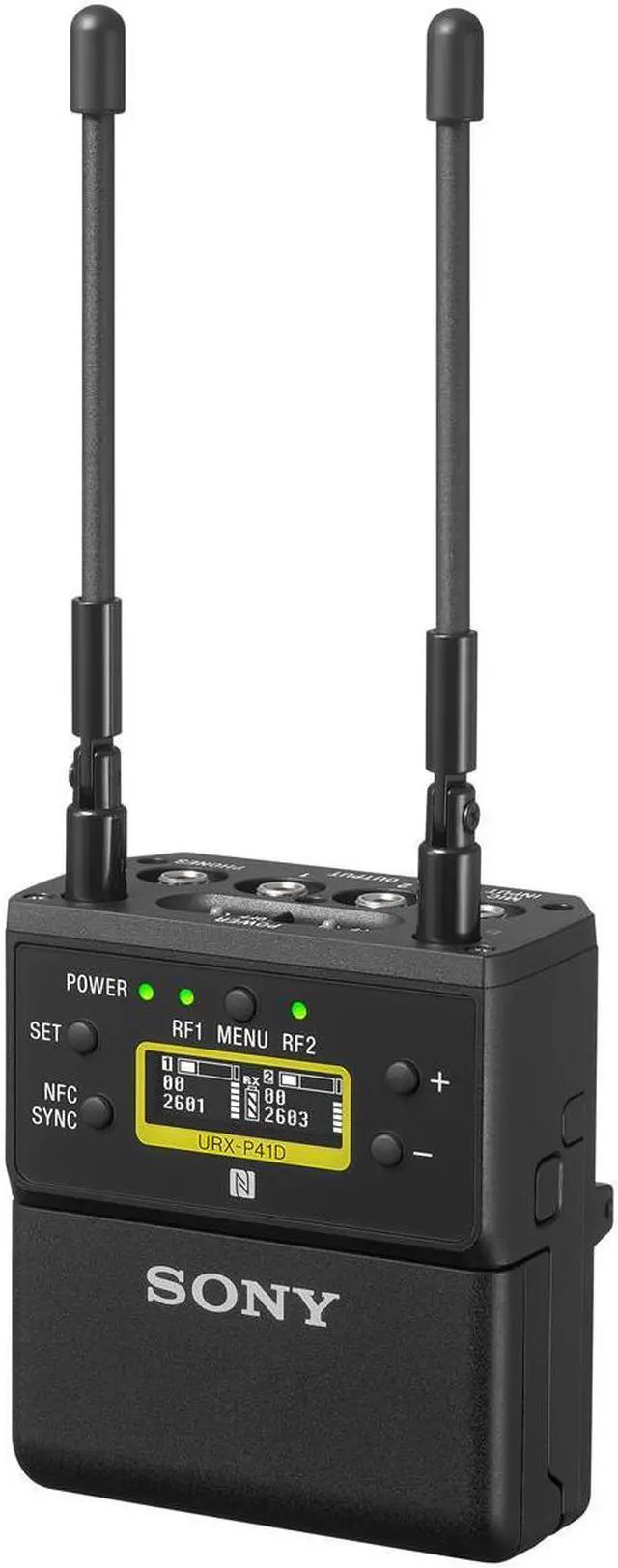 Alt view image 6 of 11 - Sony UWP-D27 Dual-Channel Camera-Mount Wireless Omni Lavalier Microphone System, 25UC: 536.1 to 607.8MHz