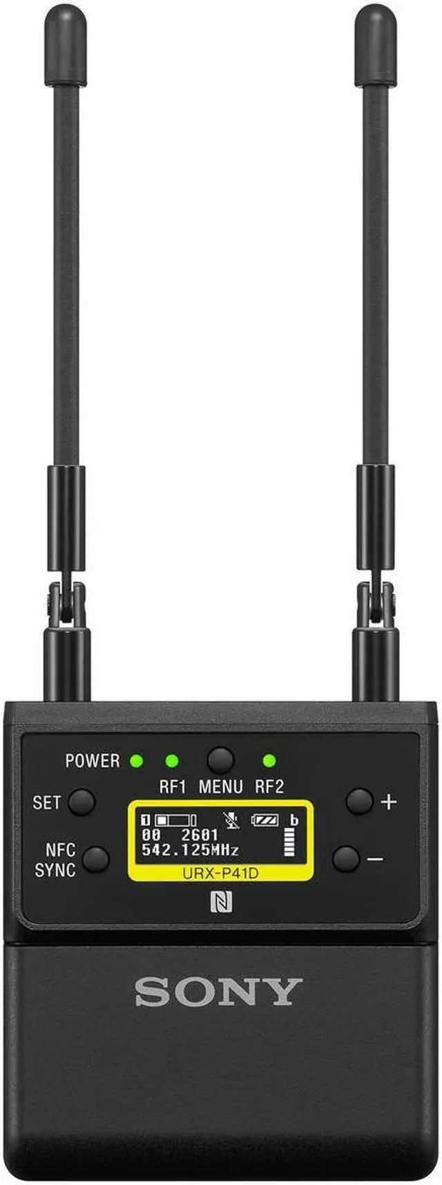 Alt view image 7 of 11 - Sony UWP-D27 Dual-Channel Camera-Mount Wireless Omni Lavalier Microphone System, 25UC: 536.1 to 607.8MHz