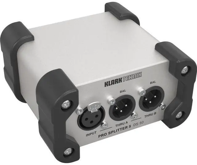 Main image of Klark Teknik DS 50 Pro Splitter 5 Passive 1-In / 5-Out Signal Splitter