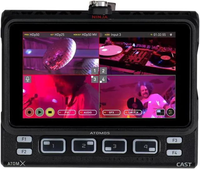 Alt view image 8 of 19 - Atomos AtomX CAST for Ninja V & Ninja V+