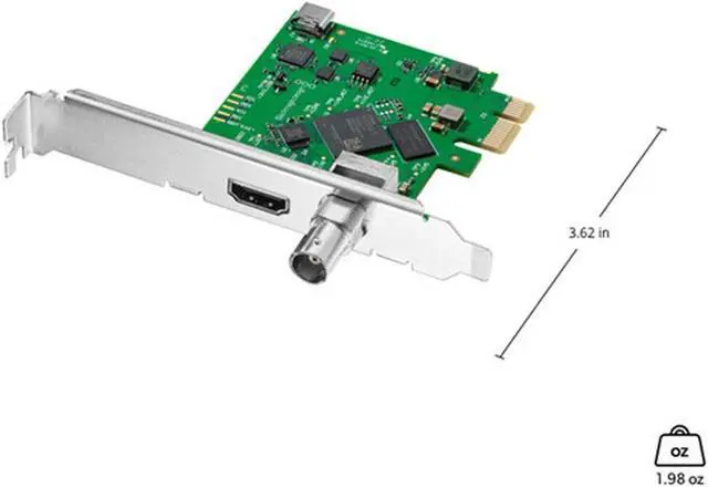 Alt view image 2 of 2 - Blackmagic Design DeckLink Mini Monitor HD PCIe Playback Card, 3G-SDI