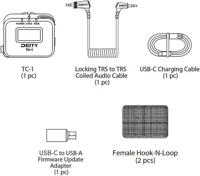 Alt view image 4 of 7 - Deity Microphones TC-1 Wireless Timecode Generator Box #DTT0272D80