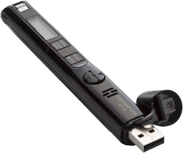 Alt view image 6 of 7 - Olympus VP-20 8GB Stereo Digital Voice Recorder #V413130BU000