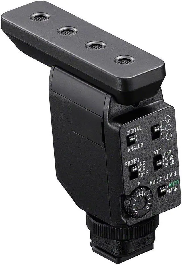 Alt view image 3 of 15 - Sony ECM-B10 Camera-Mount Digital Shotgun Microphone