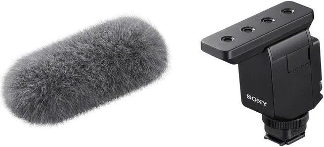 Alt view image 6 of 15 - Sony ECM-B10 Camera-Mount Digital Shotgun Microphone