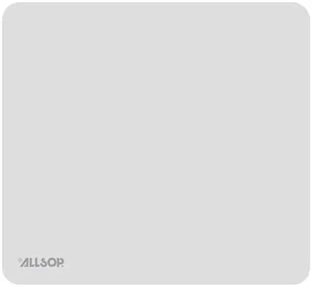 Alt view image 7 of 11 - Allsop Accutrack Slimline Mouse Pad Silver 8 3/4" x 8" 30202