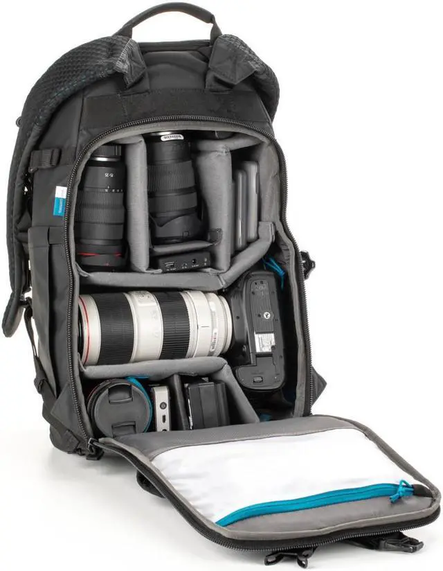 Alt view image 10 of 13 - Tenba Axis V2 20L Camera and Laptop Backpack, Black #637-754
