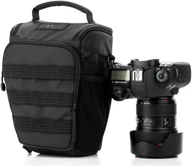 Alt view image 12 of 14 - Tenba Axis V2 4L Top Loader Camera Bag, Black #637-750