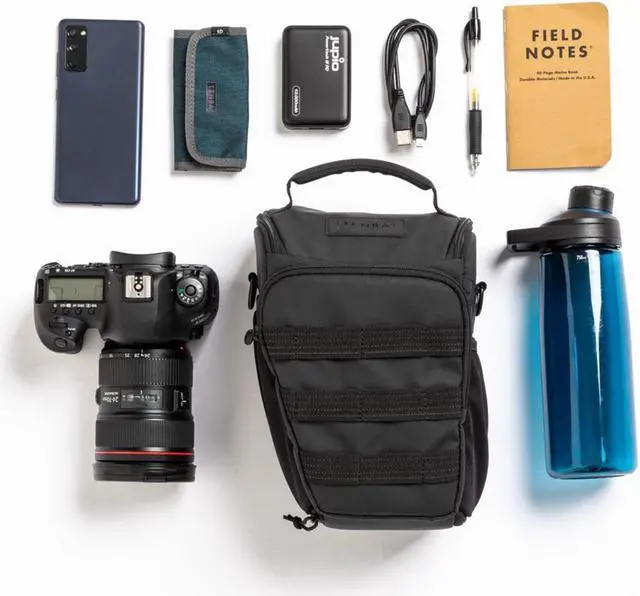 Alt view image 14 of 14 - Tenba Axis V2 4L Top Loader Camera Bag, Black #637-750