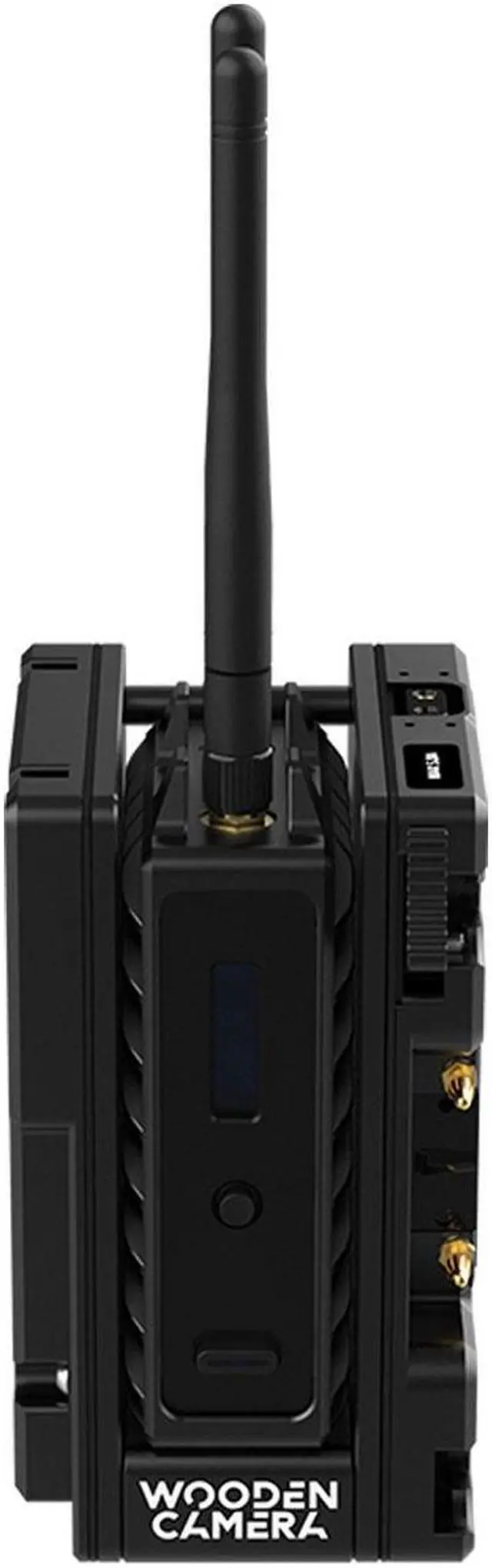 Alt view image 2 of 7 - Wooden Camera Dual Battery Plate Cradle for Teradek Bolt LT Transmitter, V-Mount to Gold Mount