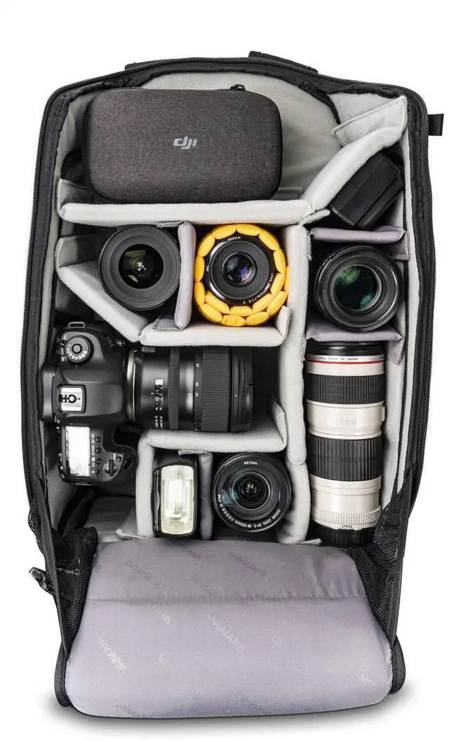 Alt view image 4 of 7 - Vanguard VEO SELECT 48BF Backpack, Black #VEO SELECT 48BF BK