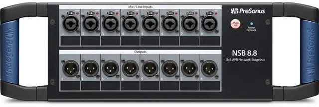 Alt view image 12 of 15 - PreSonus NSB 8.8 AVB Networked Stage Box 328 ft. Black