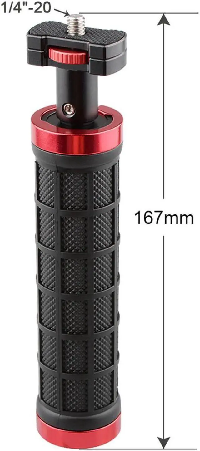 Alt view image 7 of 7 - CAMVATE Handle Grip Mini Rod Mount Holder with 1/4"-20 Thread for DSLR, Monitor or Video Light