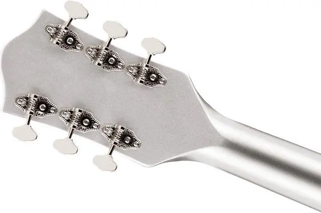 Alt view image 7 of 7 - Gretsch G5420T Electromatic Classic Hollow Body Single-Cut Bigsby Electric Guitar, Airline Silver