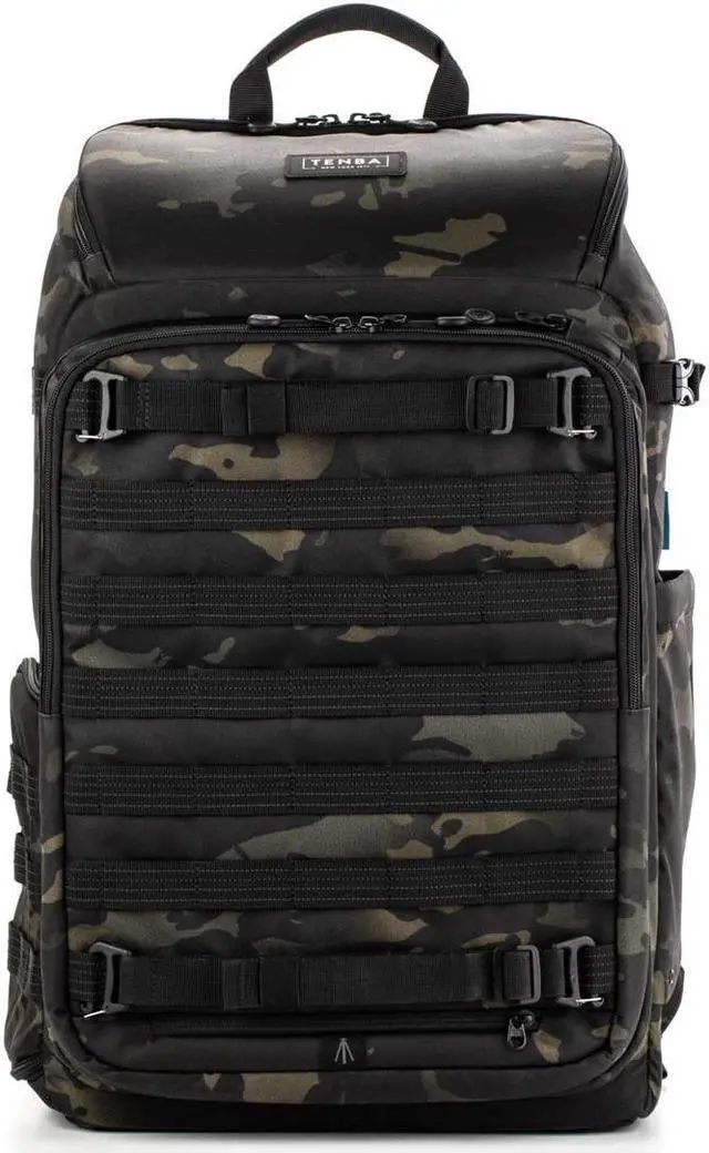 Alt view image 3 of 7 - Tenba Axis V2 32L Camera and Laptop Backpack, MultiCam Black #637-759