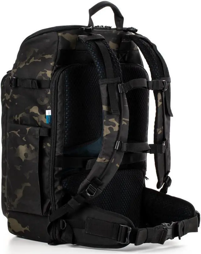 Alt view image 5 of 7 - Tenba Axis V2 32L Camera and Laptop Backpack, MultiCam Black #637-759