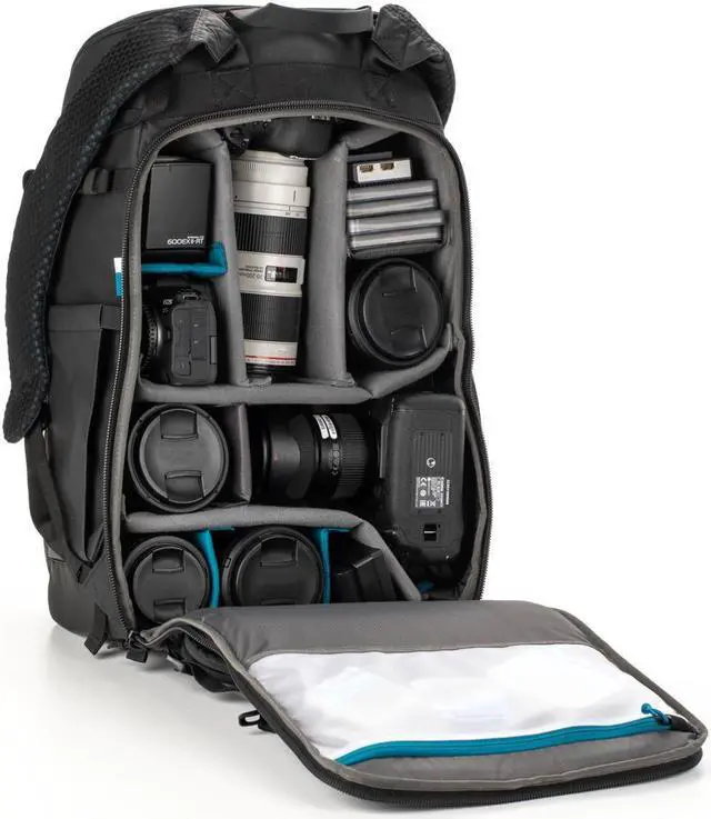Alt view image 4 of 7 - Tenba Axis V2 32L Camera and Laptop Backpack, MultiCam Black #637-759