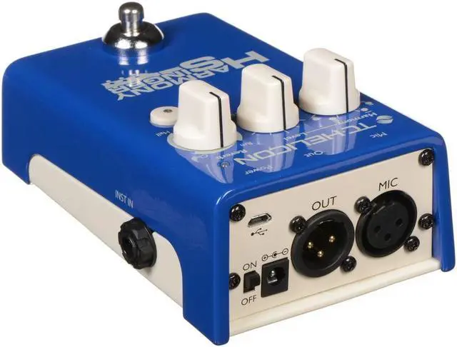 Alt view image 2 of 2 - TC Electronic Helicon Harmony Singer 2 Battery-Powered Vocal Effects Stompbox
