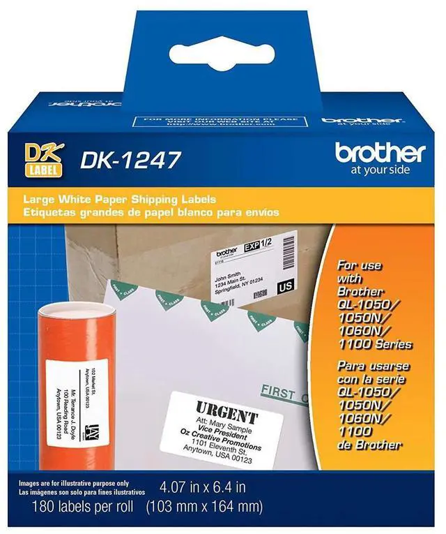 Alt view image 12 of 12 - Die Cut Large Shipping Labels