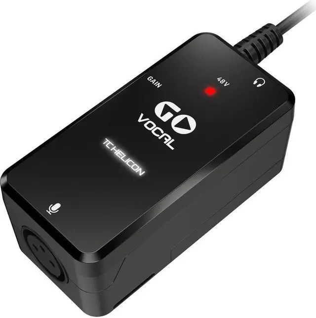 Alt view image 6 of 8 - TC-Helicon GO VOCAL Microphone Preamp for Mobile Devices