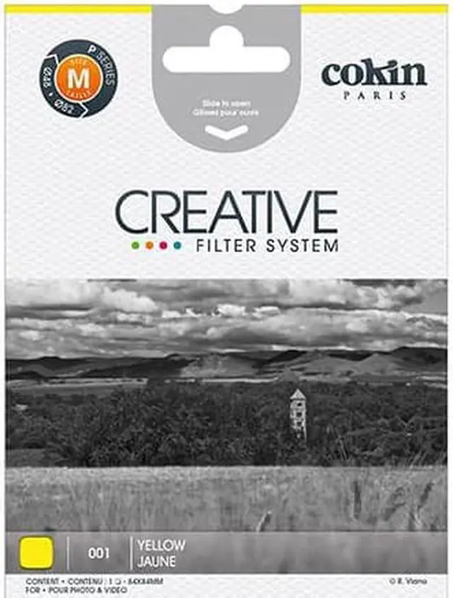 Alt view image 6 of 9 - Cokin Z-Pro Series 001 Yellow Resin 100 x 100mm (4 x 4") Filter