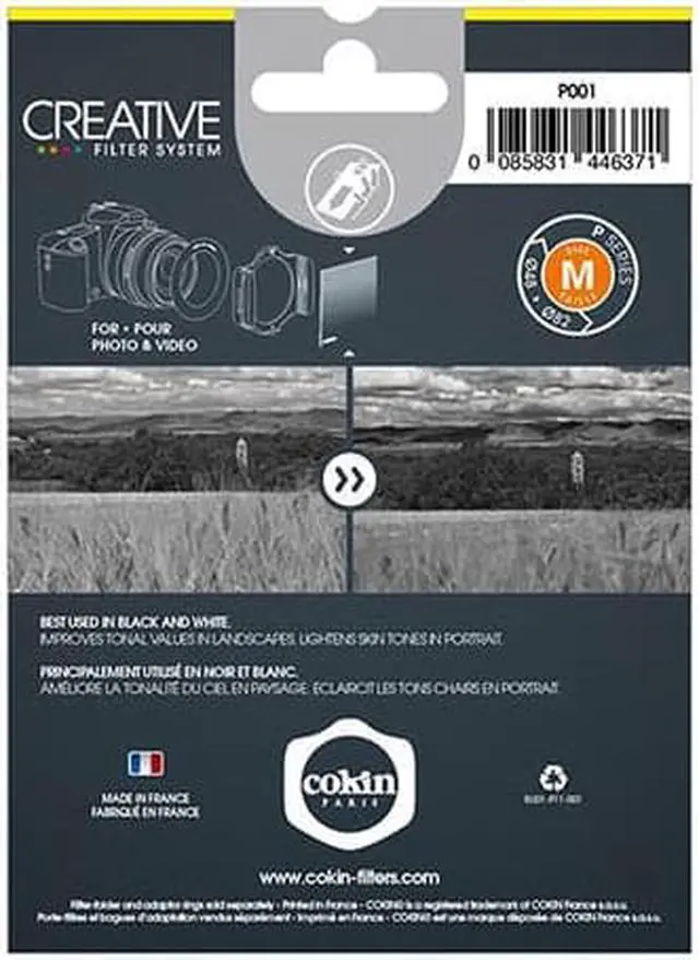 Alt view image 7 of 9 - Cokin Z-Pro Series 001 Yellow Resin 100 x 100mm (4 x 4") Filter