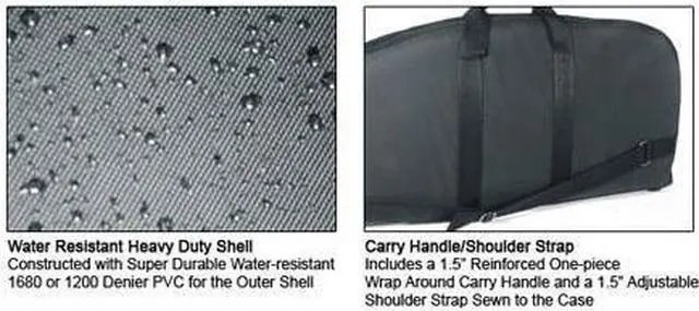 Alt view image 3 of 8 - UTG 42" DC Series Tactical Gun Case, Black