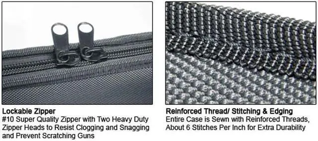 Alt view image 5 of 8 - UTG 42" DC Series Tactical Gun Case, Black
