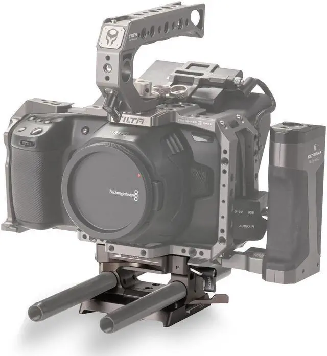 Alt view image 3 of 3 - Tilta Tilta 15mm LWS Baseplate Type I - Tilta Grey