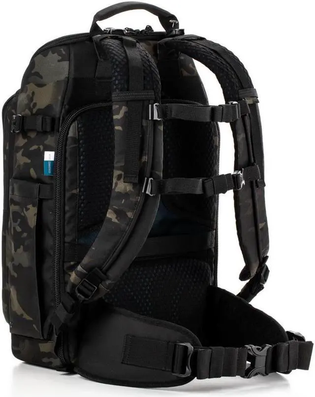 Alt view image 11 of 13 - Tenba Axis V2 20L Camera and Laptop Backpack, MultiCam Black #637-755