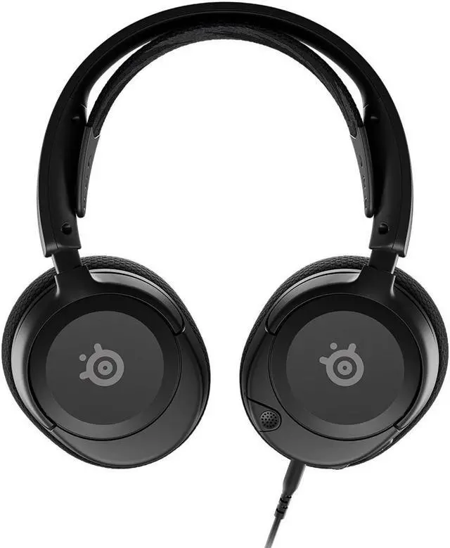 Alt view image 7 of 15 - NEW SteelSeries Arctis Nova 1 Multi-System Gaming Headset — Hi-Fi Drivers — 360° Spatial Audio — Comfort Design — Durable — Ultra Lightweight — Noise-Cancelling Mic — PC, PS5/PS4, Switch, Xbox - Black