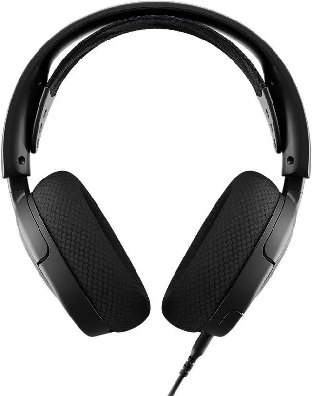 Alt view image 6 of 15 - NEW SteelSeries Arctis Nova 1 Multi-System Gaming Headset — Hi-Fi Drivers — 360° Spatial Audio — Comfort Design — Durable — Ultra Lightweight — Noise-Cancelling Mic — PC, PS5/PS4, Switch, Xbox - Black