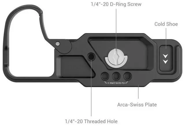 Alt view image 4 of 7 - SmallRig Baseplate for Nikon Z30