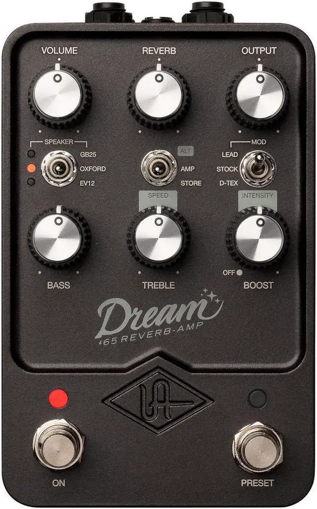 Main image of Universal Audio UAFX Dream '65 Reverb Guitar Amplifier Pedal