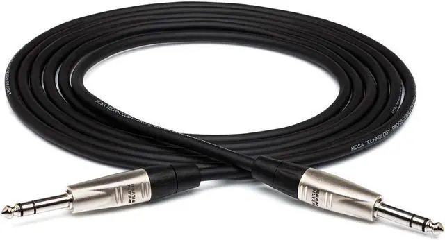Alt view image 2 of 5 - Pro Audio Cable 10Ft 1/4 TRS To 1/4 TRS 1/4 Balanced to 1/4 Balanced Cable