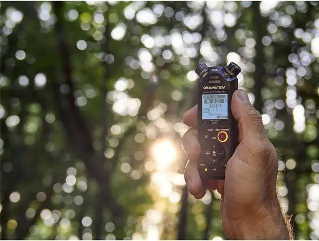 Alt view image 8 of 9 - Olympus LS-P5 16GB High-Resolution Audio Recorder, Black #V409180BG000