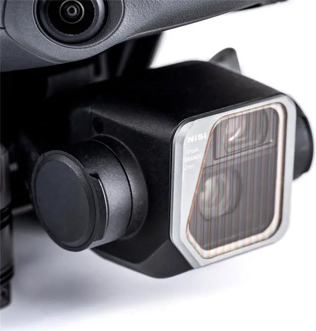 Alt view image 2 of 7 - NiSi Cinema Allure Streak Blue and Orange 2mm Filter Kit for DJI Mavic 3