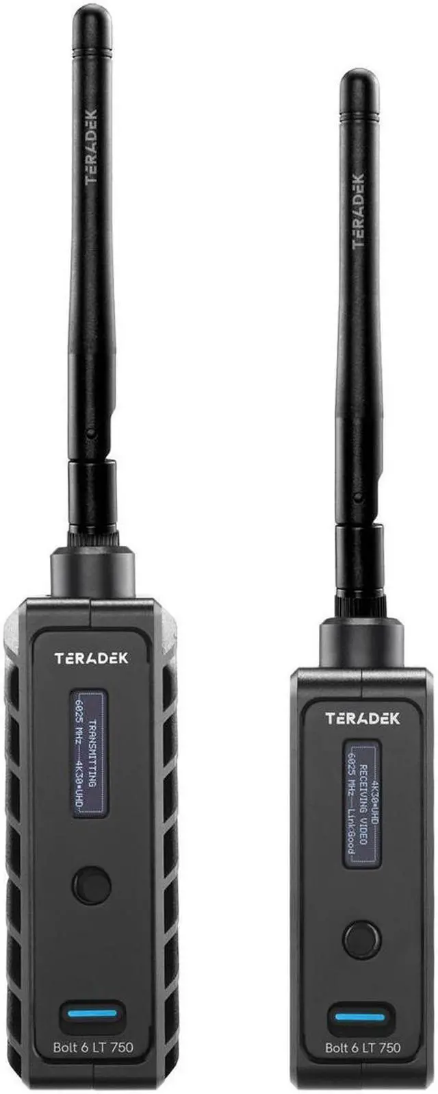 Alt view image 6 of 7 - Teradek Bolt 6 LT 750 3G-SDI/HDMI Wireless Transmitter and Receiver Kit, 750' Range