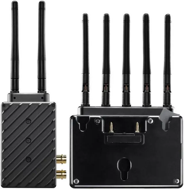 Alt view image 4 of 7 - Teradek Bolt 6 LT 750 3G-SDI/HDMI Wireless Transmitter and Receiver Deluxe Kit, Gold Mount, 750' Range