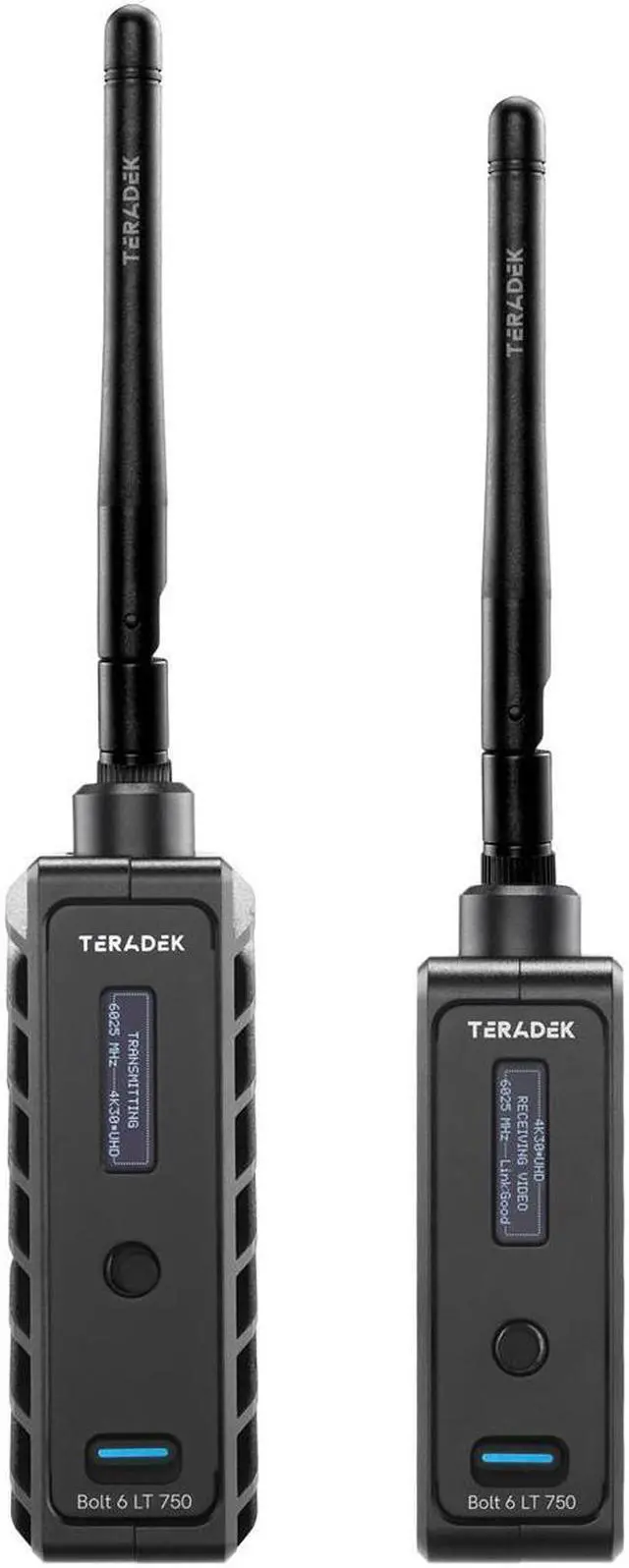 Alt view image 6 of 7 - Teradek Bolt 6 LT 750 3G-SDI/HDMI Wireless Transmitter and Receiver Deluxe Kit, V-Mount, 750' Range