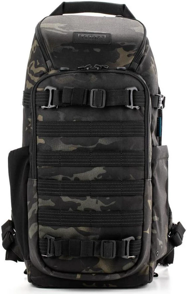 Alt view image 3 of 7 - Tenba Axis V2 16L Camera Backpack, MultiCam Black #637-753