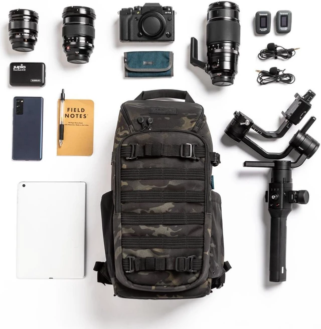 Alt view image 6 of 7 - Tenba Axis V2 16L Camera Backpack, MultiCam Black #637-753