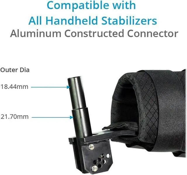 Alt view image 3 of 5 - FLYCAM Arm Brace Support for Handheld Stabilizer #FLCM-AB