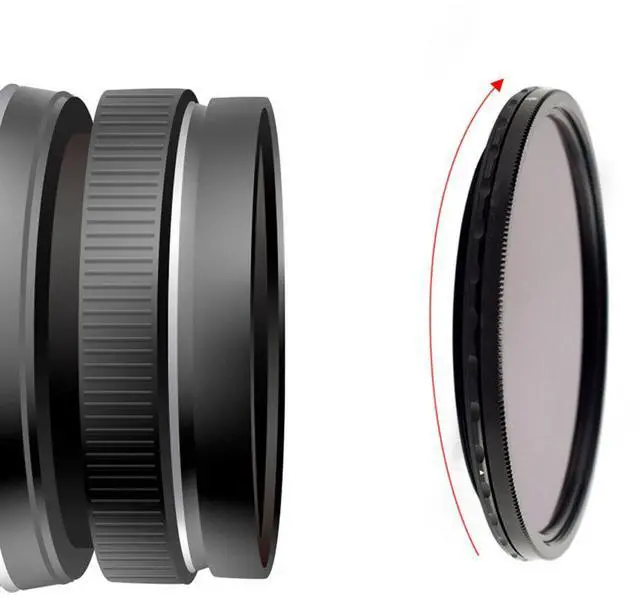 Alt view image 5 of 7 - Haida 58mm PROII 1.5-5.0 Stops Multi-Coated Variable ND Filter