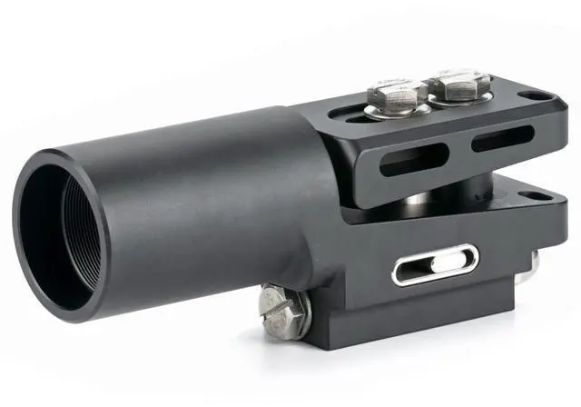 Main image of Tilta Front Tow Hook Adapter for Speed Rail Car Mounting Kit, Black #HDA-SRK-FTH